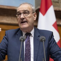 Guy Parmelin, président de la Confédération.