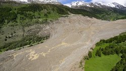 Le village de Blatten a été enseveli sous de gigantesques masses de gravats.