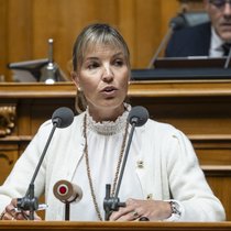 Diana Gutjahr, SVP-TG, spricht zur Grossen Kammer, an der Herbstsession der Eidgenössischen Raete, am Donnerstag, 12. September 2024 im Nationalrat in Bern.