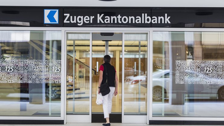 Siège principal de la Banque cantonale de Zoug à Zoug.