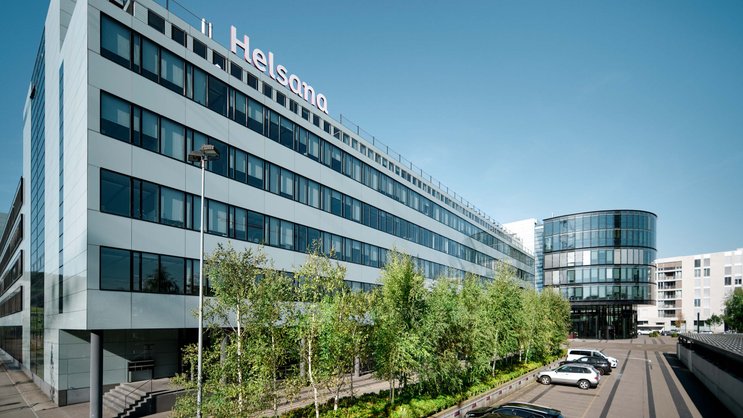 Le siège principal d'Helsana près de Zurich-Stettbach.