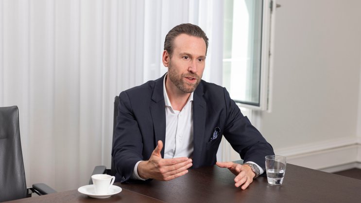 Christof Hügli, Leiter Vertrieb Berufliche Vorsorge bei der Pax.