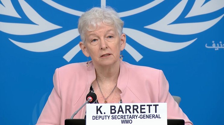 «Ces 11 dernières années ont été les plus chaudes jamais observées, et cette tendance devrait se poursuivre»: Ko Barrett, secrétaire générale adjointe de l'OMM.