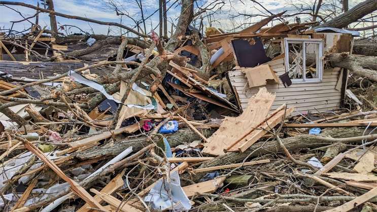 Die höchsten Schäden verursachten in laufenden Jahr schwere Gewitter mit Tornados und Hagel.