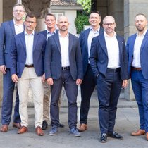 Das Basler Team des auf Risiko-, Versicherungs- und Vorsorgeberatung spezialisierten Unternehmens Kessler.