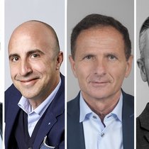 Das SVVG-Redaktionsteam: Alessandro Lanni, Angelo Martinez, Michel F. Chresta und Dr. Michael Zurkinden (v.l.).