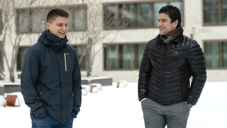 Gli iniziatori Patrick Eugster e Matthias Müller.