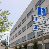 L'hôpital Beau-Séjour des Hôpitaux universitaires de Genève.