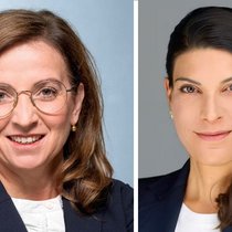 Auf Philomena Colatrella (links) folgt im Februar Mirjam Bamberger.
