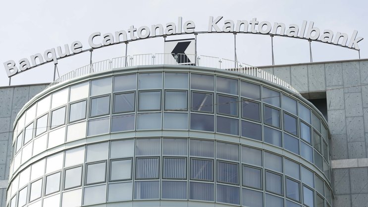 Siège principal de la Banque Cantonale de Fribourg à Fribourg.