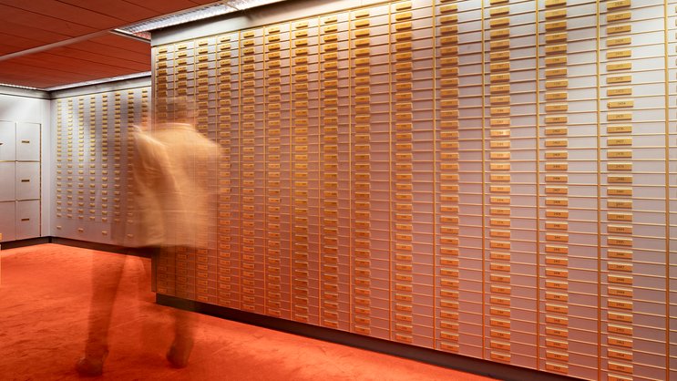 Ähnlich wie früher in einem Tresorraum die Wertsachen, können in einem Data Trust Center Gesundheitsdaten zentral aufbewahrt werden.