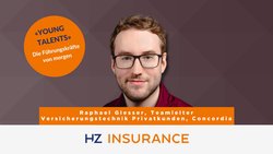Raphael Giesser, Teamleiter Versicherungstechnik Privatkunden bei der Concordia.