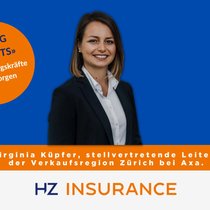 Virginia Küpfer, stellvertretende Leiterin der Verkaufsregion Zürich bei der Axa.