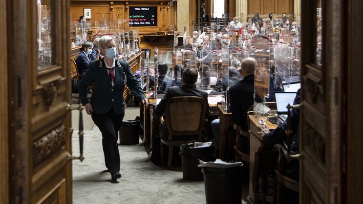 Nationalrat in der Sommersession 2021: Wieder einmal steht die AHV im Fokus.