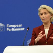 «Es geht nicht um Klimaschutz oder Anpassung. Wir brauchen beides. Und beide Massnahmen müssen sich gegenseitig verstärken»: Kommissionspräsidentin Ursula von der Leyen. 