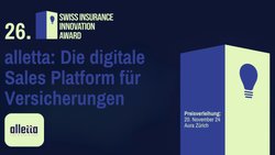 Die Plattform Alletta ist ein digitaler Abschlusskanal, der es ermöglicht, nebst einfachen Vergleichen und weiterführenden Erklärungen, zeit- und ortsunabhängig die Versicherungen wechseln zu können.