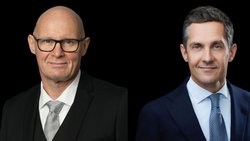 Stephan Bachmann (à gauche) et Romain Hémery dirigent les nouveaux sites de Lockton en Suisse.