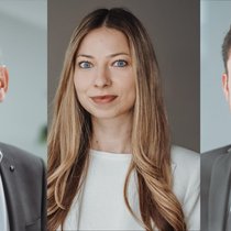 Peter Disler, Teodora Toma und Peter Baldesberger (v.l.n.r.)