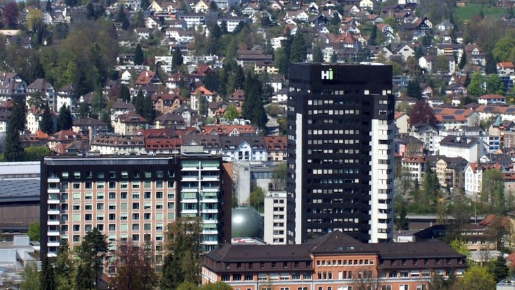 L'hôpital cantonal de Saint-Gall.