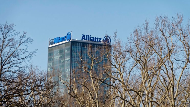 Allianz Tower in Berlin: Aufkommender Konjunkturoptimismus.
