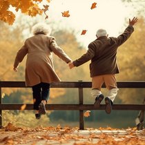 Avec l'allongement de l'espérance de vie à partir de 65 ans, le nombre d'années de vie en bonne santé augmente également.