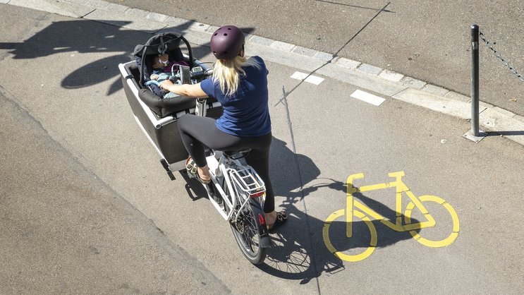 Un accident avec un vélo-cargo peut provoquer des blessures graves.