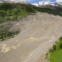 Le village de Blatten a été enseveli sous de gigantesques masses de gravats.