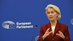 «Es geht nicht um Klimaschutz oder Anpassung. Wir brauchen beides. Und beide Massnahmen müssen sich gegenseitig verstärken»: Kommissionspräsidentin Ursula von der Leyen. 