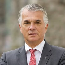 «Nous avons été en mesure de maintenir la dynamique sur l'ensemble de l'année écoulée»: Sergio Ermotti, directeur général de l'UBS.