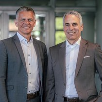 Achim Baumstark (à gauche) et Michael Wille, nouveaux membres du conseil d'administration de Swica.