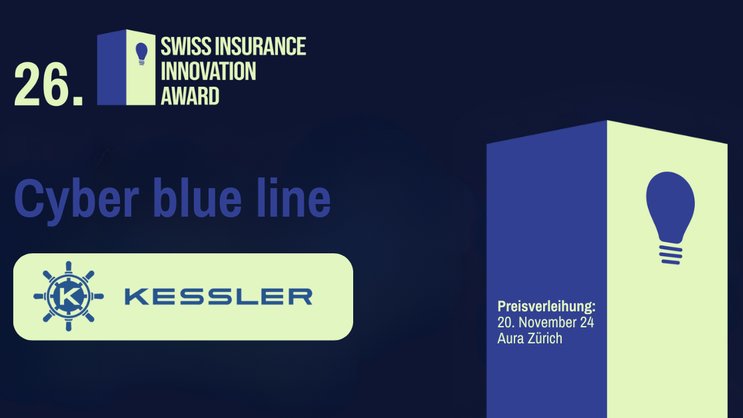 Die Versicherungslösung Cyber blue line zeichnet sich durch einen stark vereinfachten Aufnahmeprozess aus.