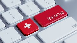 Switzerland Income Concept