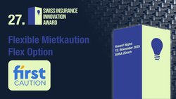 Mit Firstcaution können Mieterinnen und Mieter ihre Kaution als Versicherung, als Depot oder als Kombination beider Formen leisten und diese Aufteilung jederzeit anpassen.