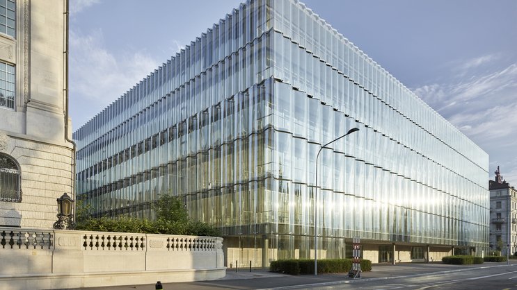 Der Hauptsitz von Swiss Re in Zürich.