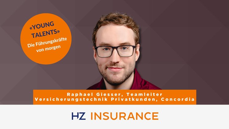 Raphael Giesser, Teamleiter Versicherungstechnik Privatkunden bei der Concordia.