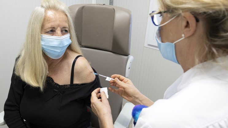 Vaccination Corona à Genève.