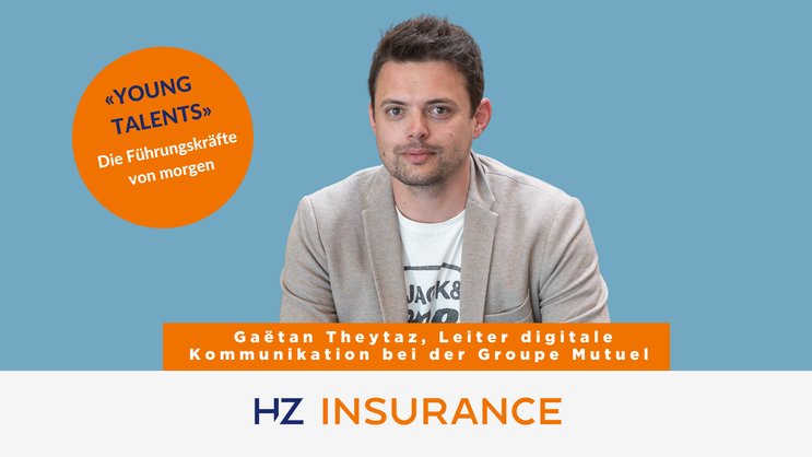 Gaëtan Theytaz, Leiter digitale Kommununikation, Groupe Mutuel