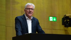 Urs Arbter, CEO de l'ASA, lors de la conférence de presse annuelle 2026.