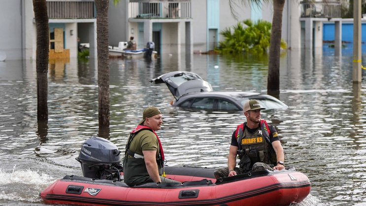 Les dangers primaires, comme l'ouragan « Milton » en octobre 2024 ou les tremblements de terre, représentent les risques les plus importants.