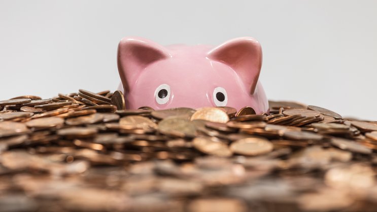 Im Geld schwimmen Vorsorge Sparen