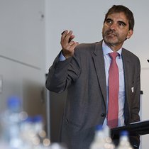 Der Ökonom und Professor Aymo Brunetto an der diesjährigen SIBA-GV.