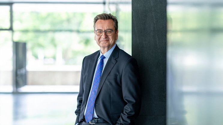 «Nous restons ambitieux: cette année, nous voulons porter le bénéfice à 6 milliards d'euros»: Joachim Wenning, président du directoire de Munich Re.