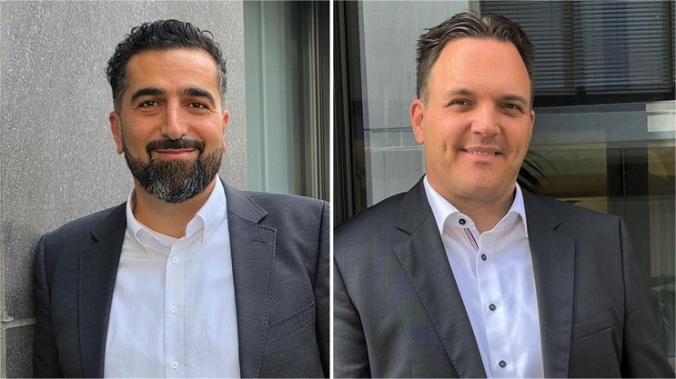 Mohammad Najm-Araghi et Alexander Kremer (à droite) font leur entrée au sein de la direction de Sanitas.