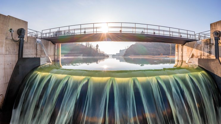 Nachhaltige Anlagen wie etwa in Wasserkraftwerke sichern die Altersvorsorge.