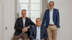 Stephan Simmen, Marco Franzelli und Carlo Zgraggen (v.l.n.r.).