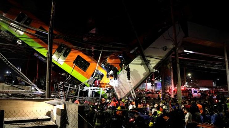 U Bahn Unglück Mexiko