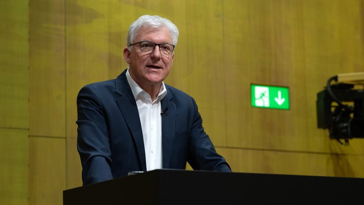 Urs Arbter, CEO de l'ASA, lors de la conférence de presse annuelle 2026.