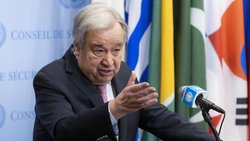 «Dans la direction dans laquelle nous sommes, les coûts vont continuer de grimper alors que le changement climatique se détériore»: le secrétaire général de l'ONU António Guterres.