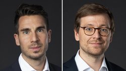 Niklas Zürcher und Patrick Fried, Managing Director & Partner bei Boston Consulting Group Schweiz.