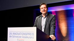 Jérôme Cosandey, Direktor Romandie von Avenir Suisse und Jury-Mitglied des Innovationspreises der Schweizer Assekuranz.